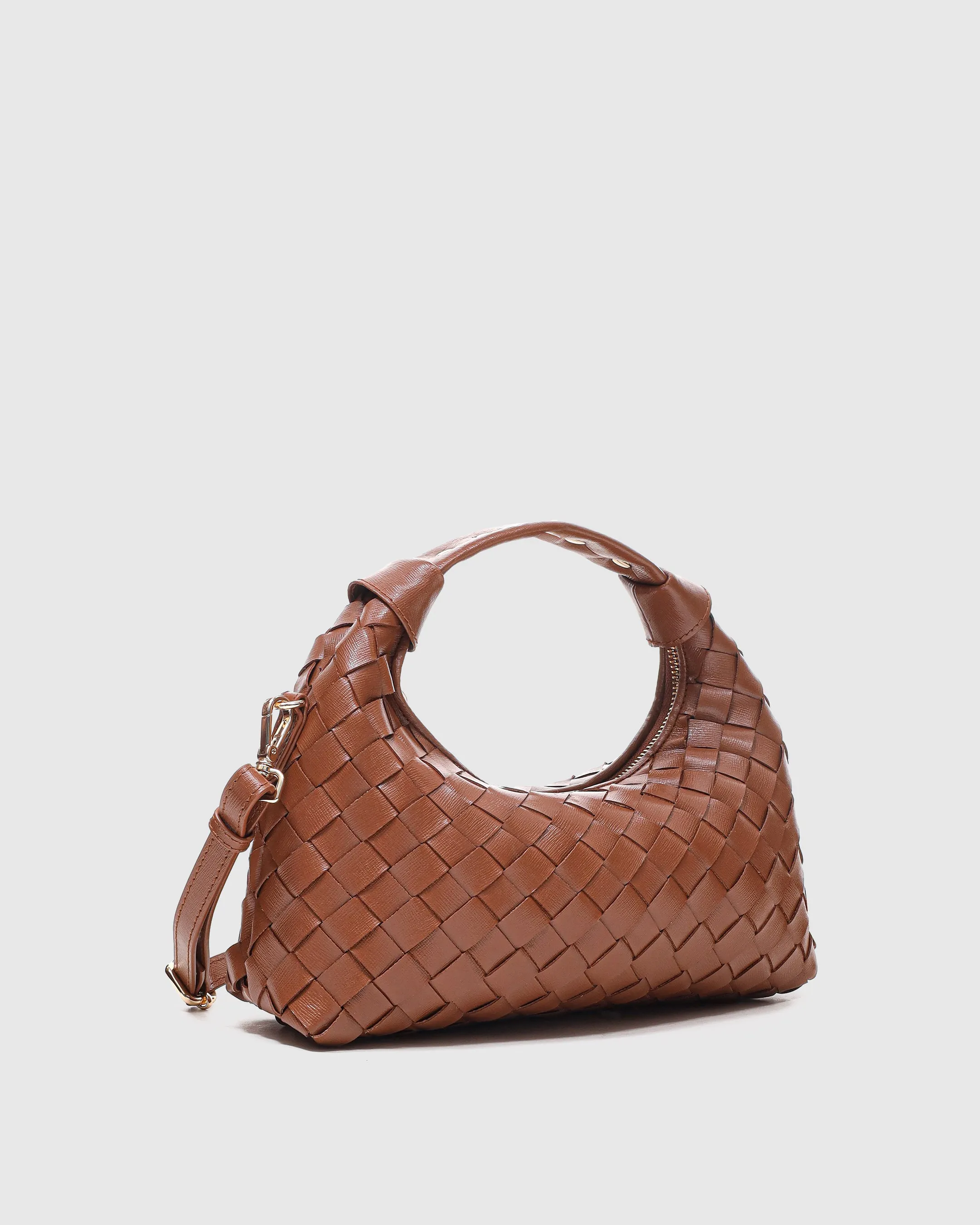 Dandy Braided Florence Brown w. Gold sold by Nunoo Bags product image thumbnail 2