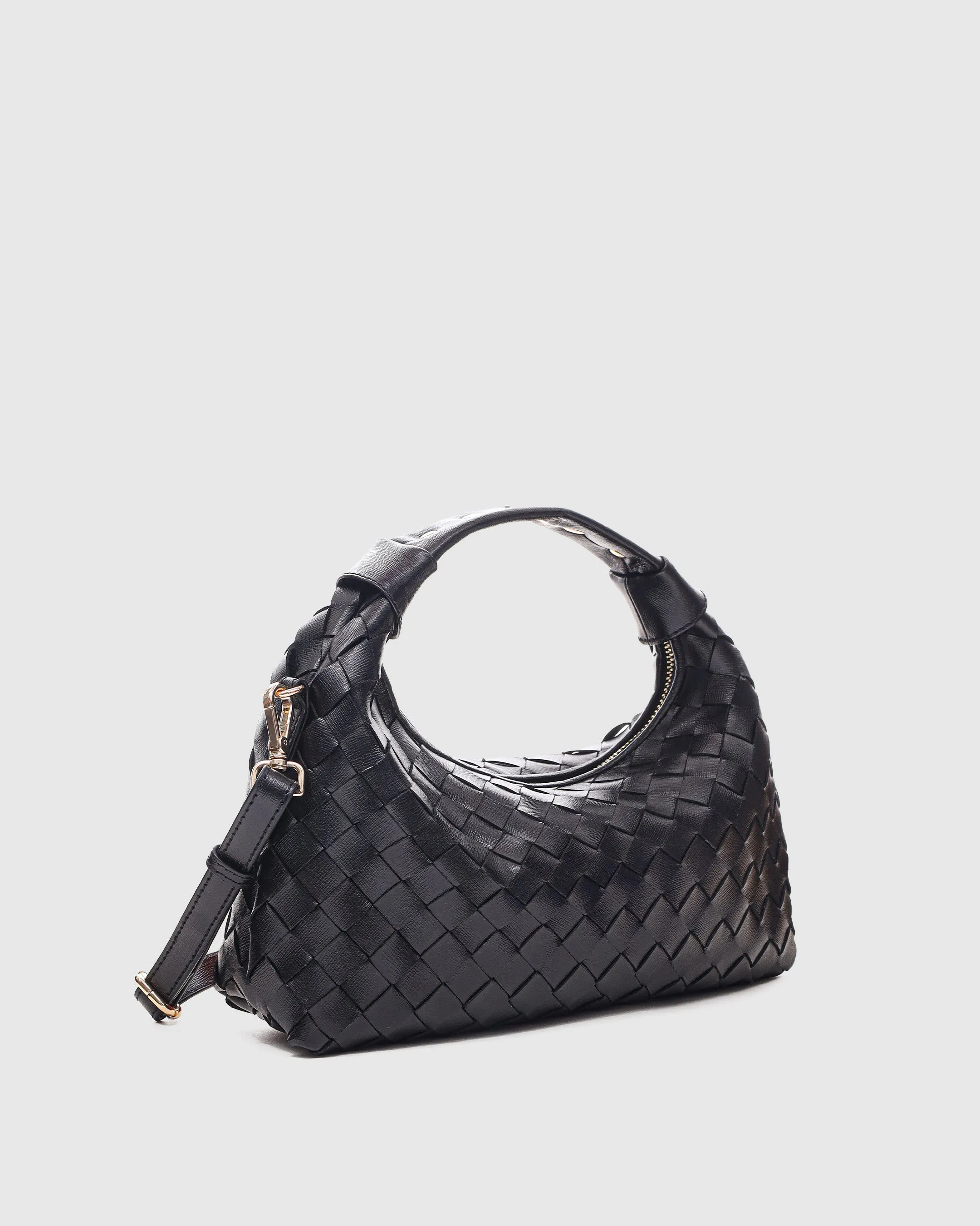 Dandy Braided Florence Black w. Gold sold by Nunoo Bags product image thumbnail 2
