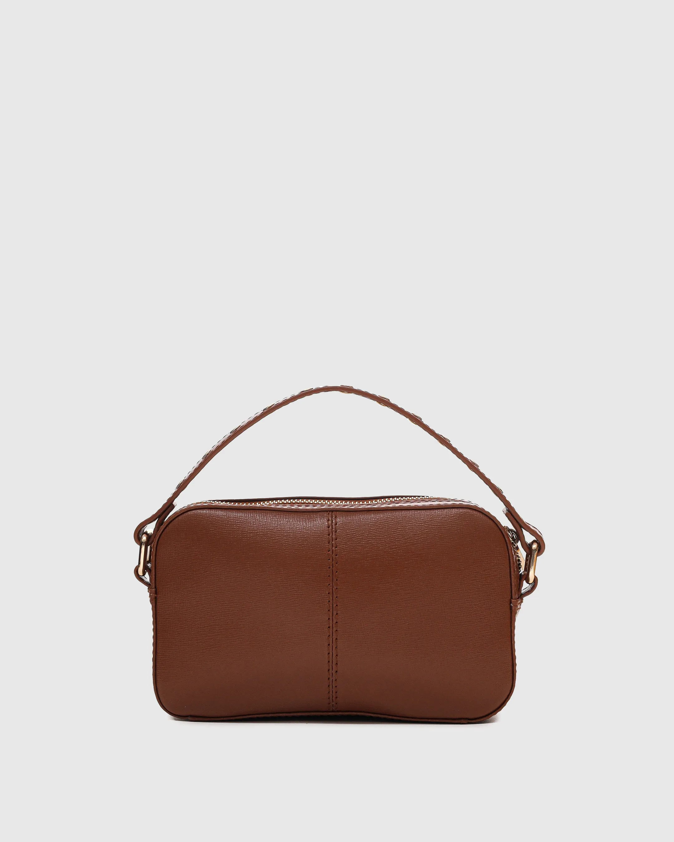 Helena Florence Brown w. Gold sold by Nunoo Bags product image thumbnail 3