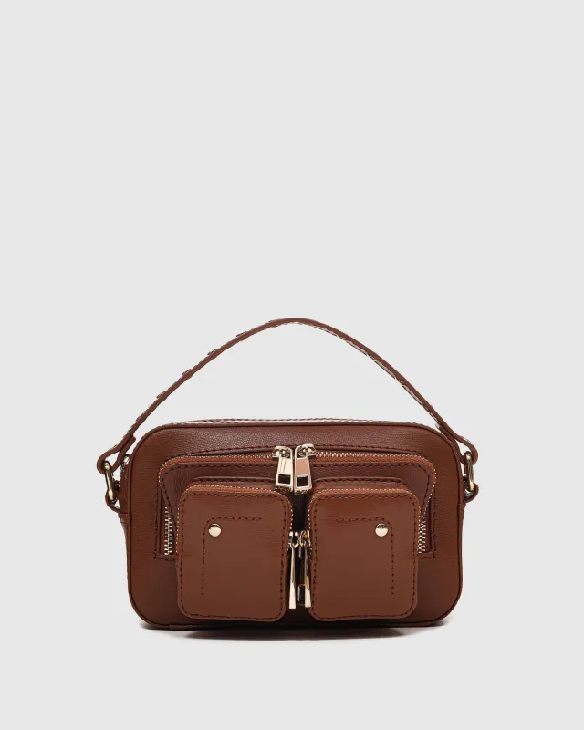 Helena Florence Brown w. Gold sold by Nunoo Bags