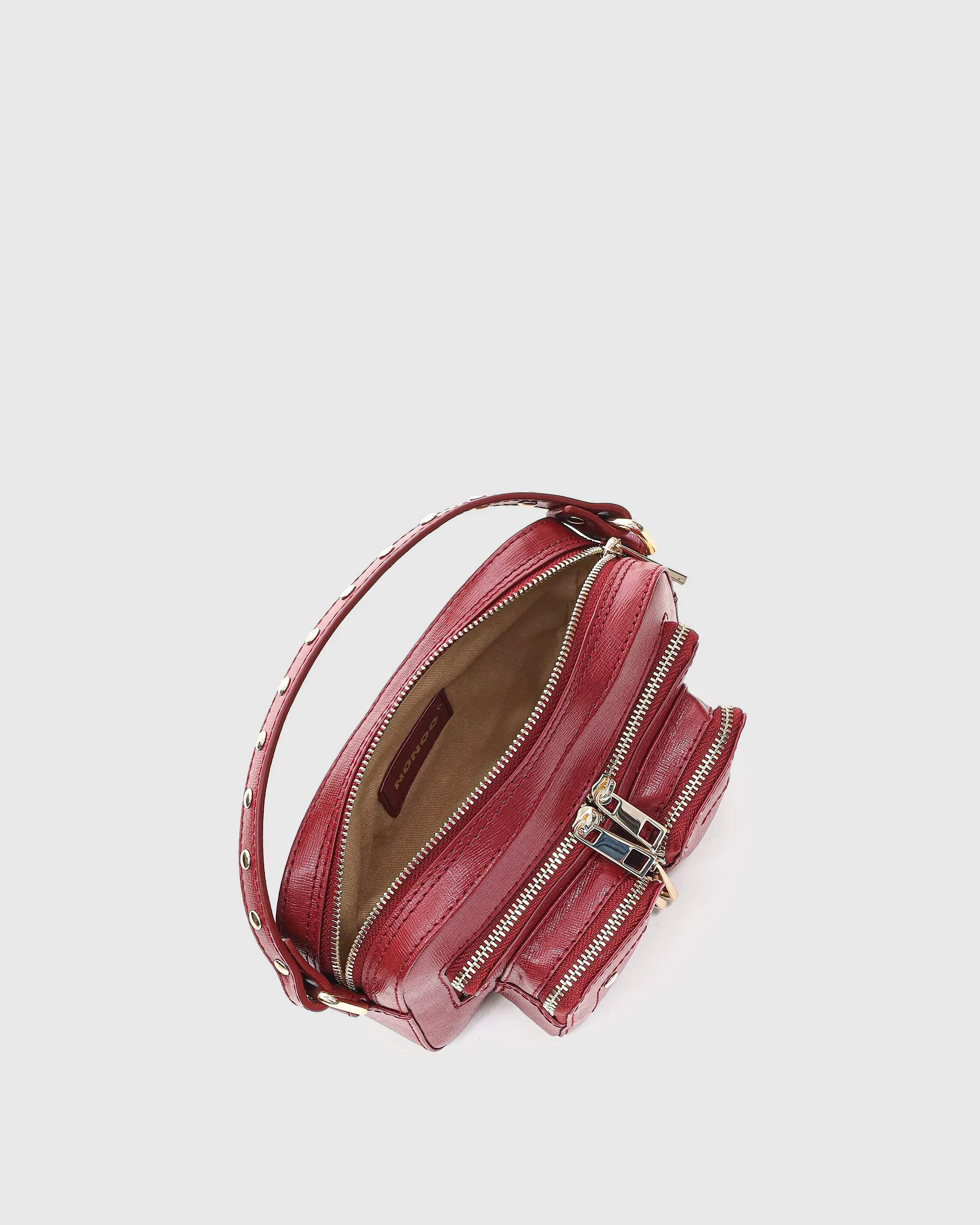 Helena Florence Maroon w. Gold sold by Nunoo Bags product image thumbnail 3
