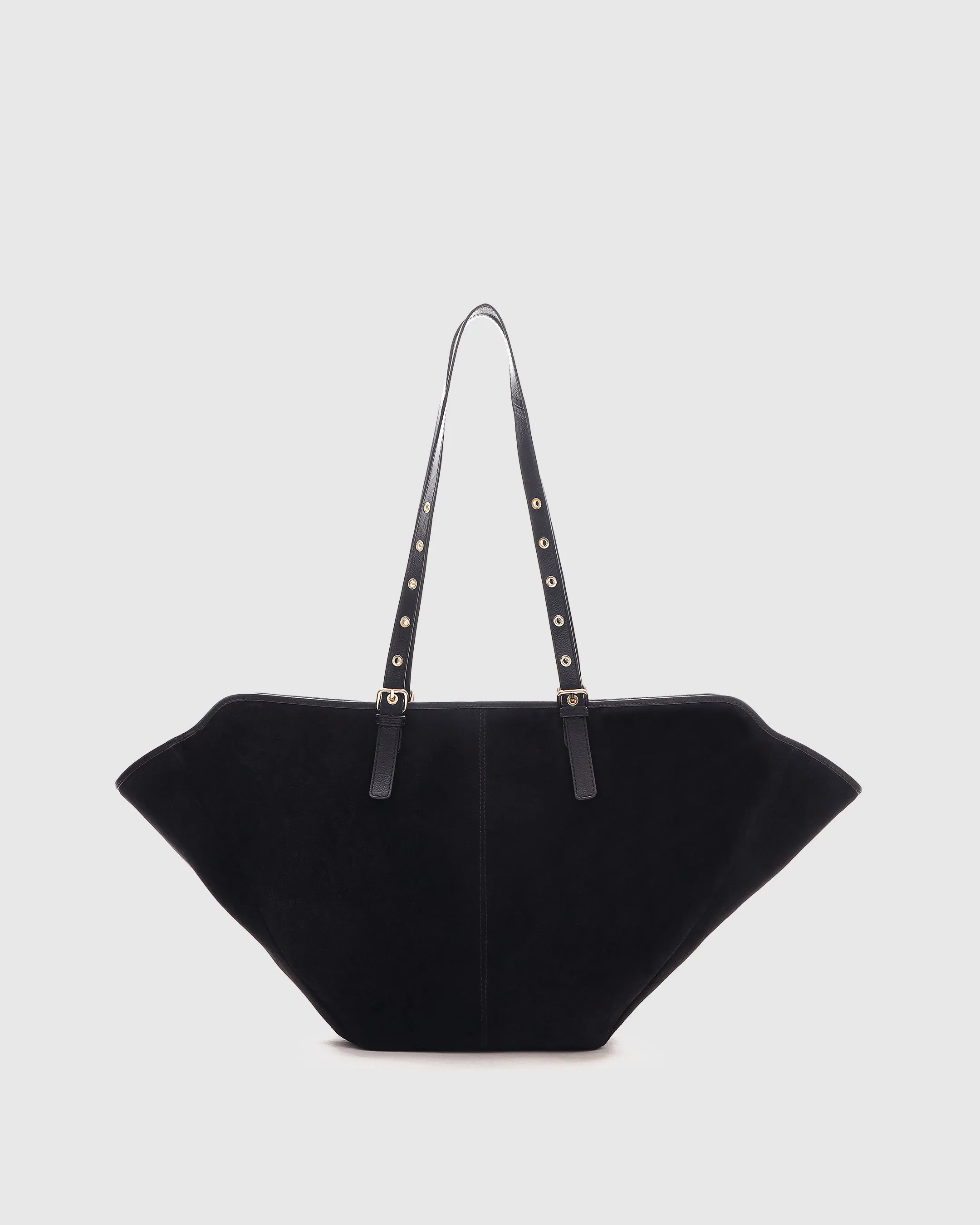 Nora Suede Black w. Gold sold by Nunoo Bags product image thumbnail 3
