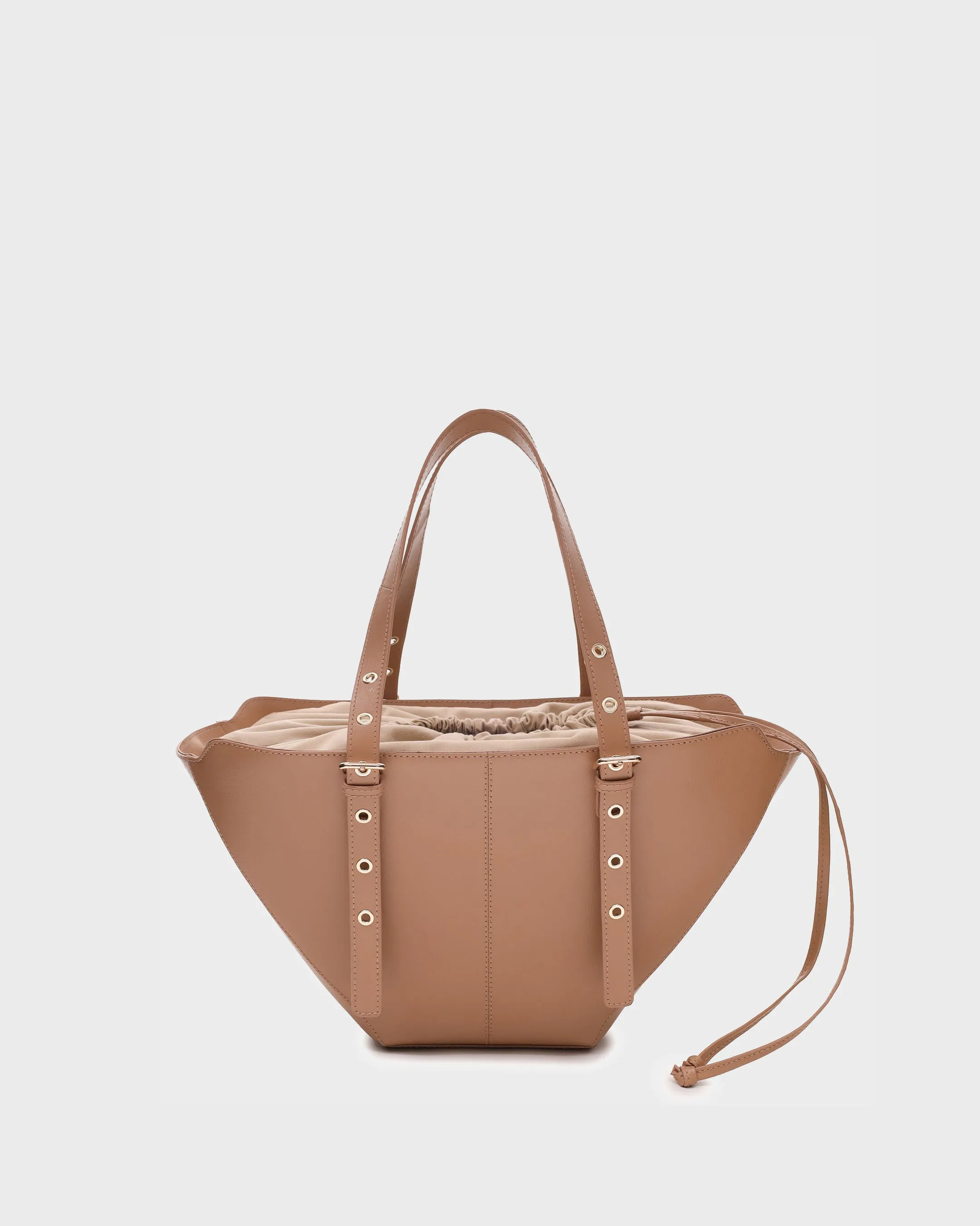 Small Nora Florence Vanilla w. Gold sold by Nunoo Bags