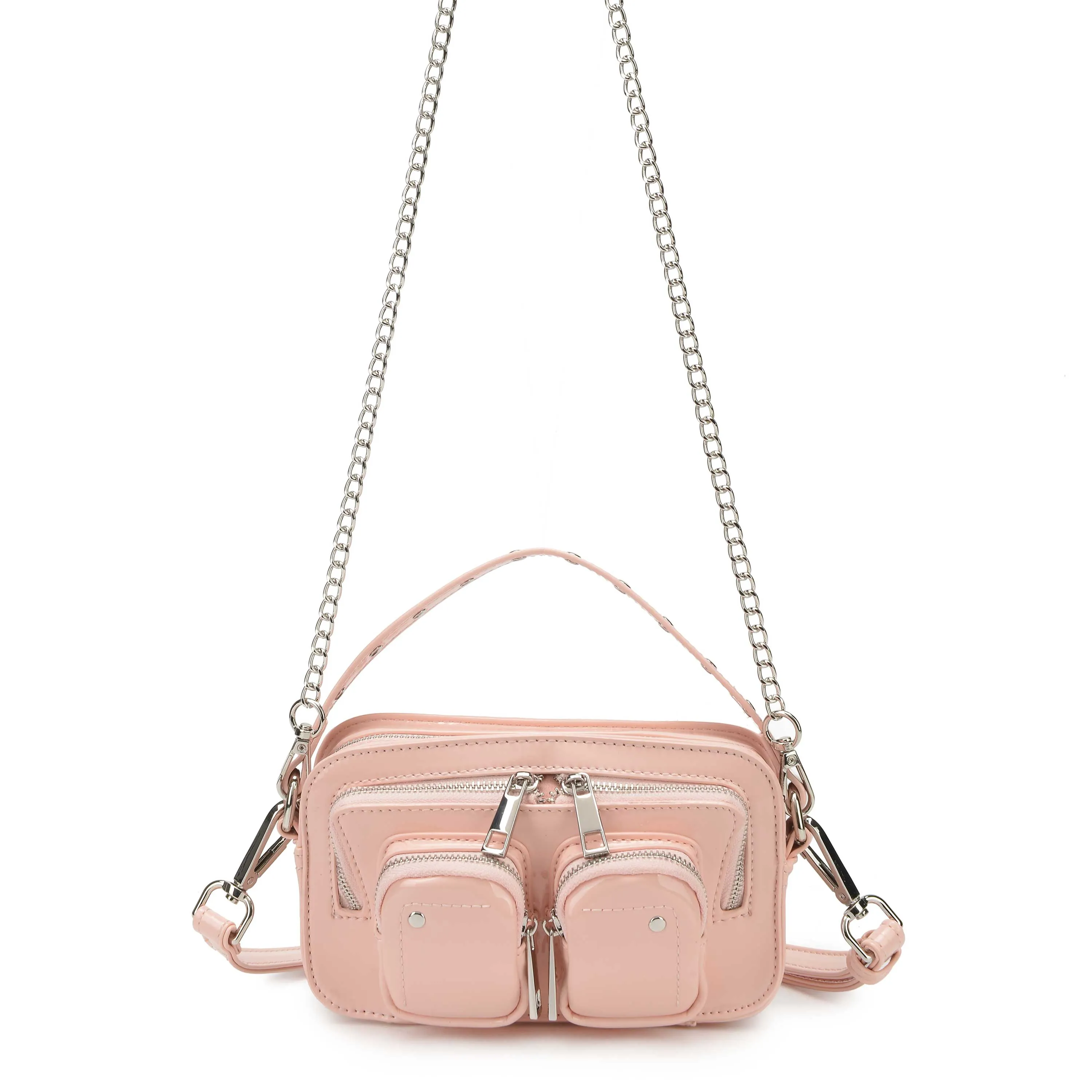 Helena glossy peach sold by Nunoo Bags