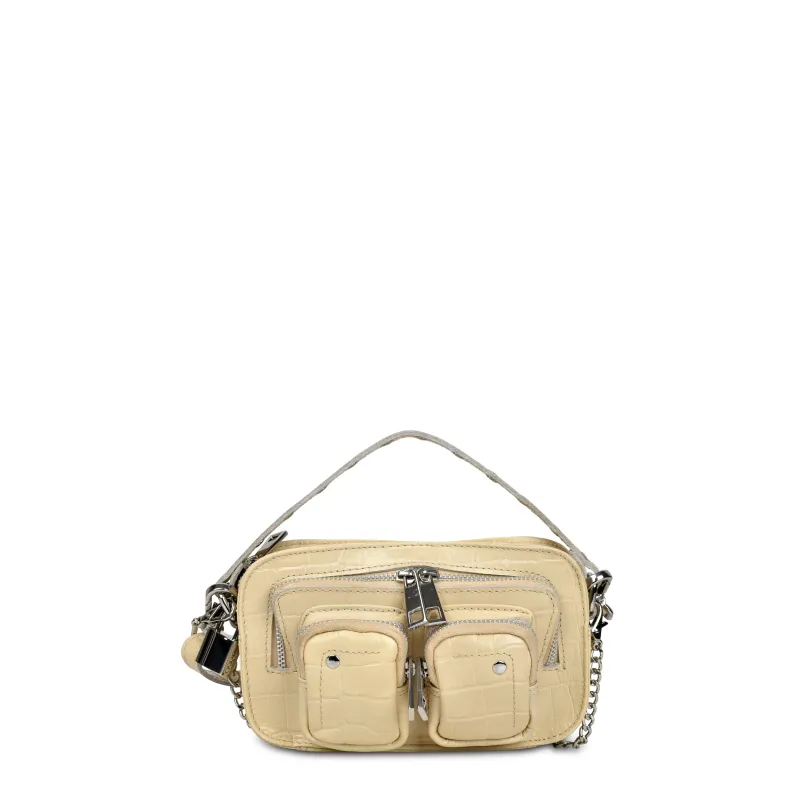 Helena croco white sold by Nunoo Bags