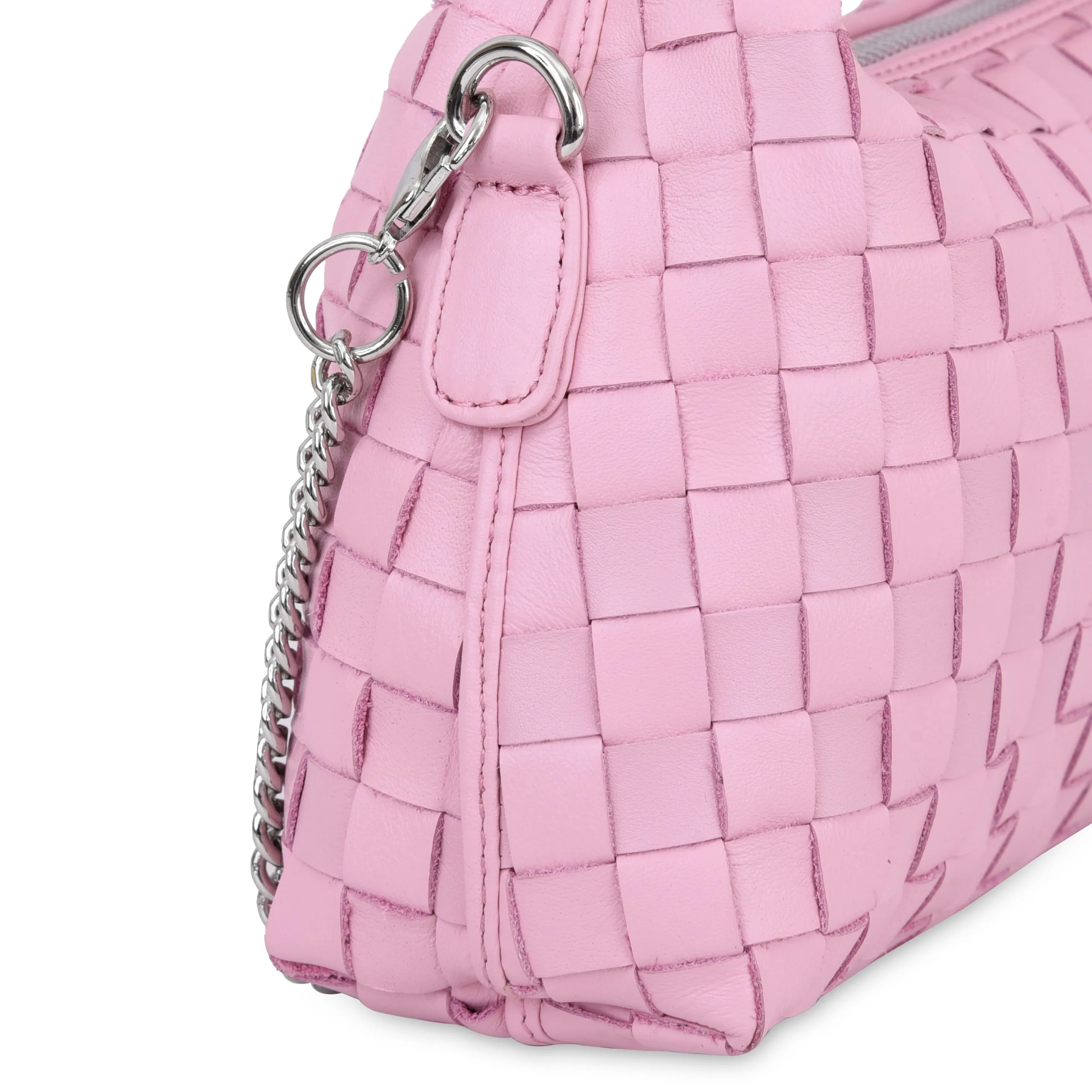 Mini Dandy braided Silky Light Pink sold by Nunoo Bags product image thumbnail 4