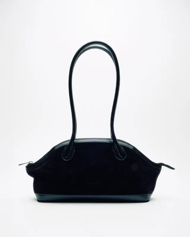 Ayo Suede Black sold by Nunoo Bags