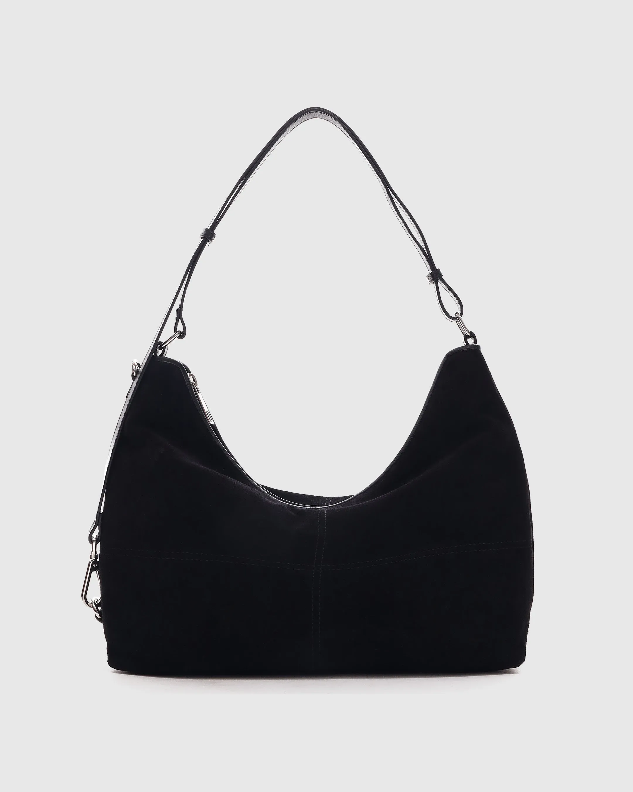 Rio Suede Black sold by Nunoo Bags