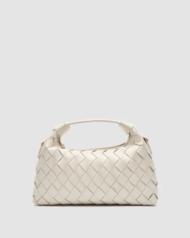 Dandy Braided Florence Warm Grey w. Gold sold by Nunoo Bags