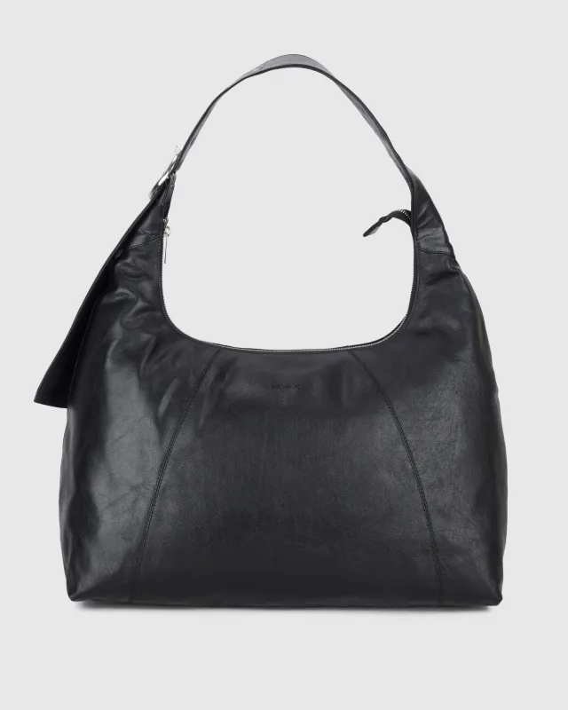 Maxi Dandy Buckle Mountain Black sold by Nunoo Bags