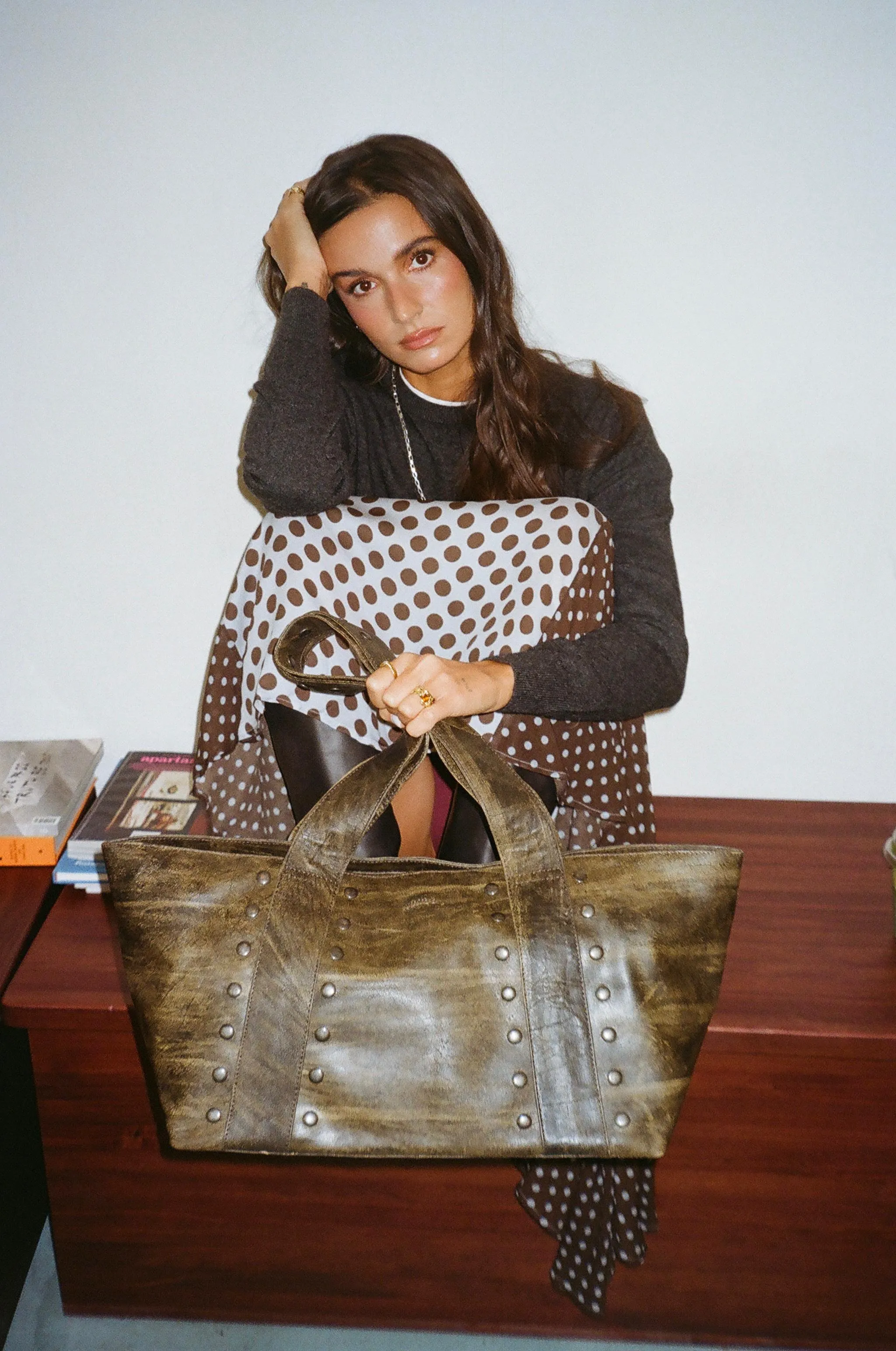 Maxi Shopper Rivet sold by Nunoo Bags product image thumbnail 2