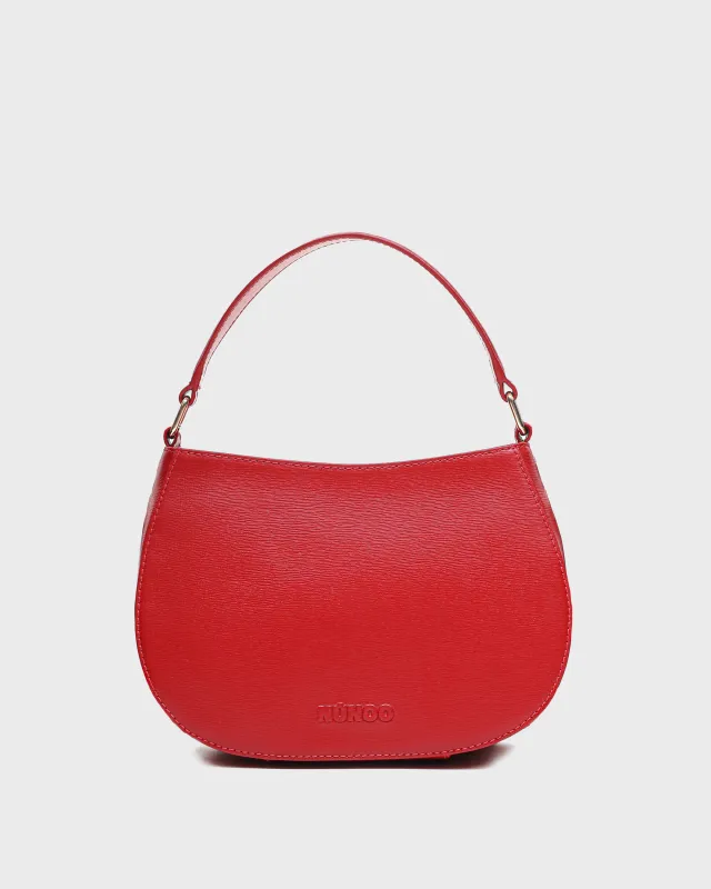 Betty Florence Fiery Red w. Gold sold by Nunoo Bags