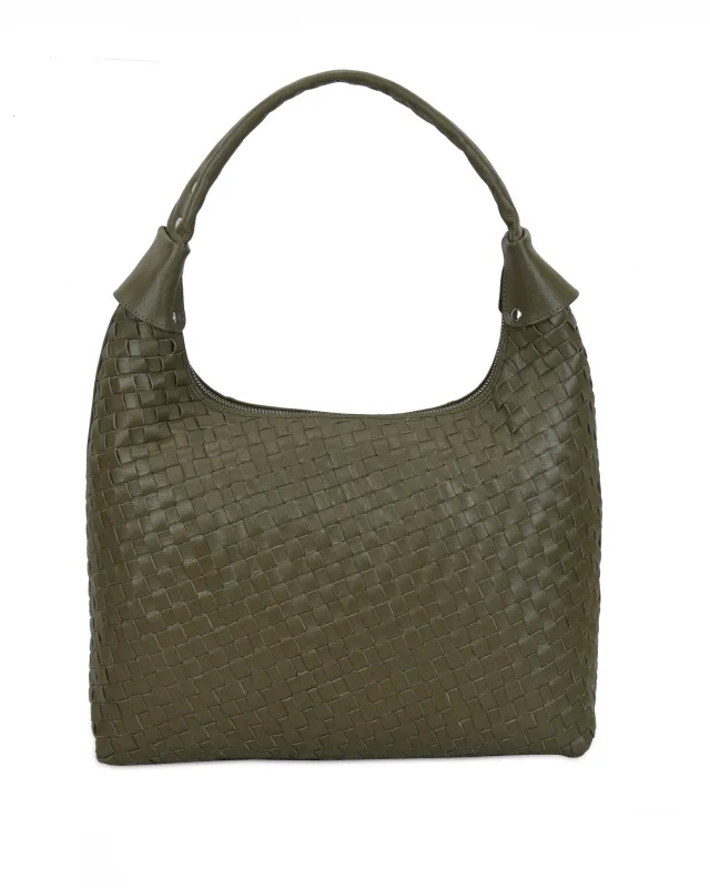 Big Dandy Braided Mountain Dark Olive sold by Nunoo Bags