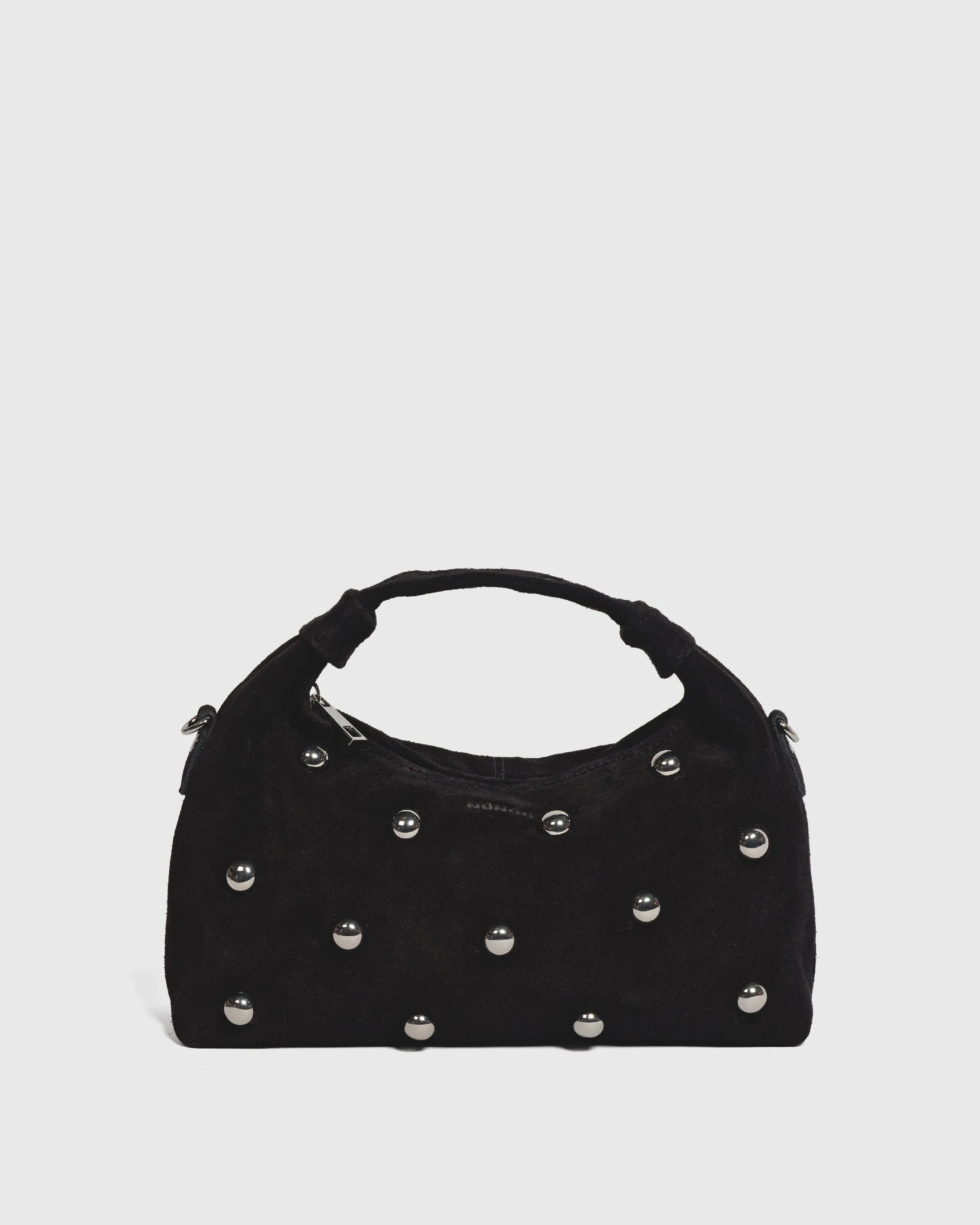 Dandy Rivet Suede Black sold by Nunoo Bags