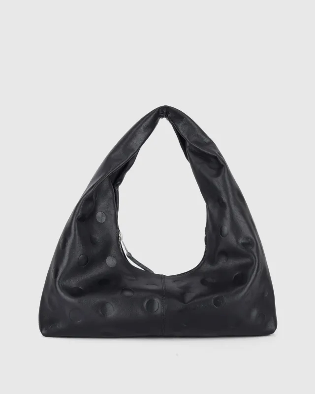 Small Alma Dot Mountain Black sold by Nunoo Bags