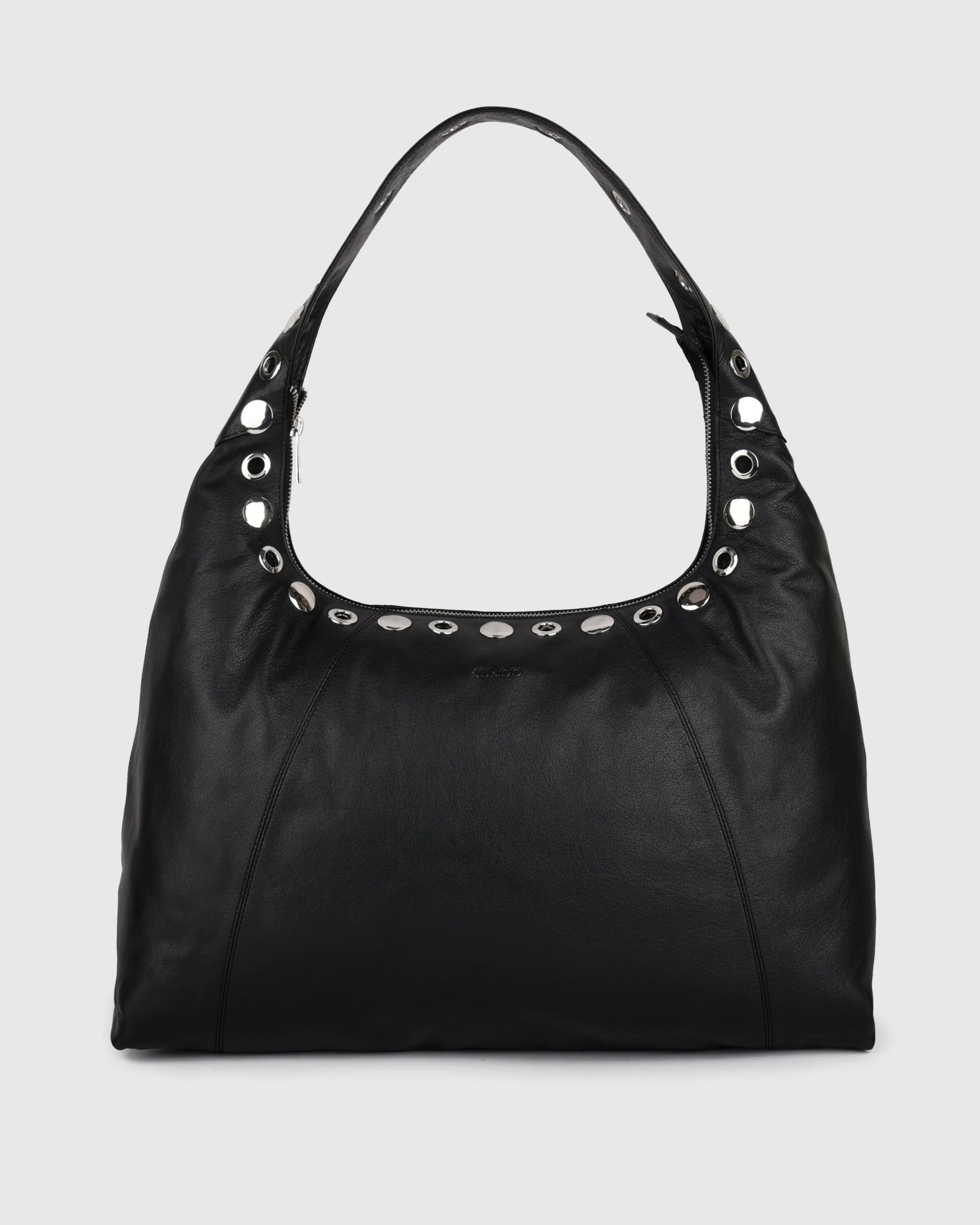 Maxi Dandy Studs Mountain Black sold by Nunoo Bags