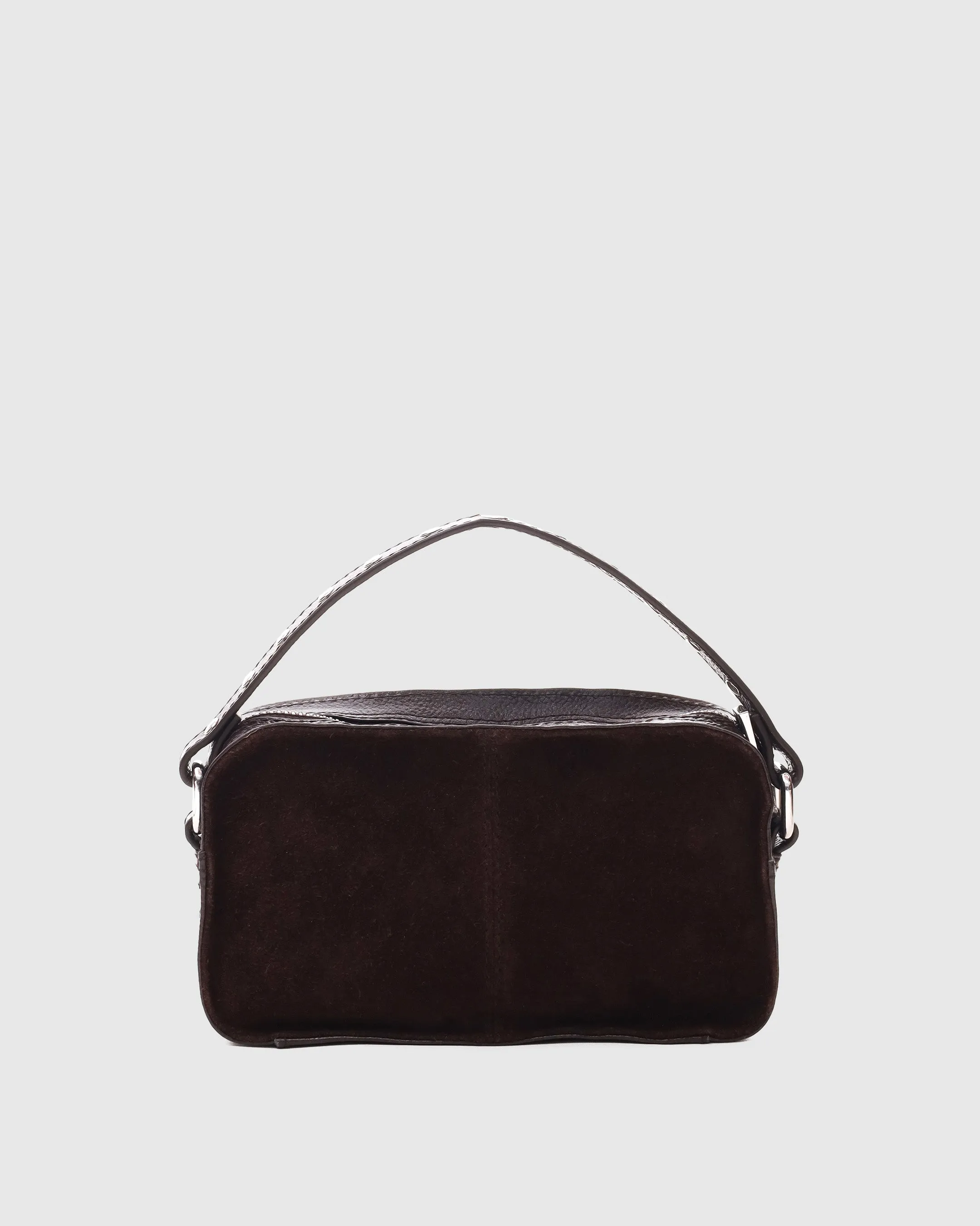 Helena Suede Chocolate sold by Nunoo Bags product image thumbnail 3