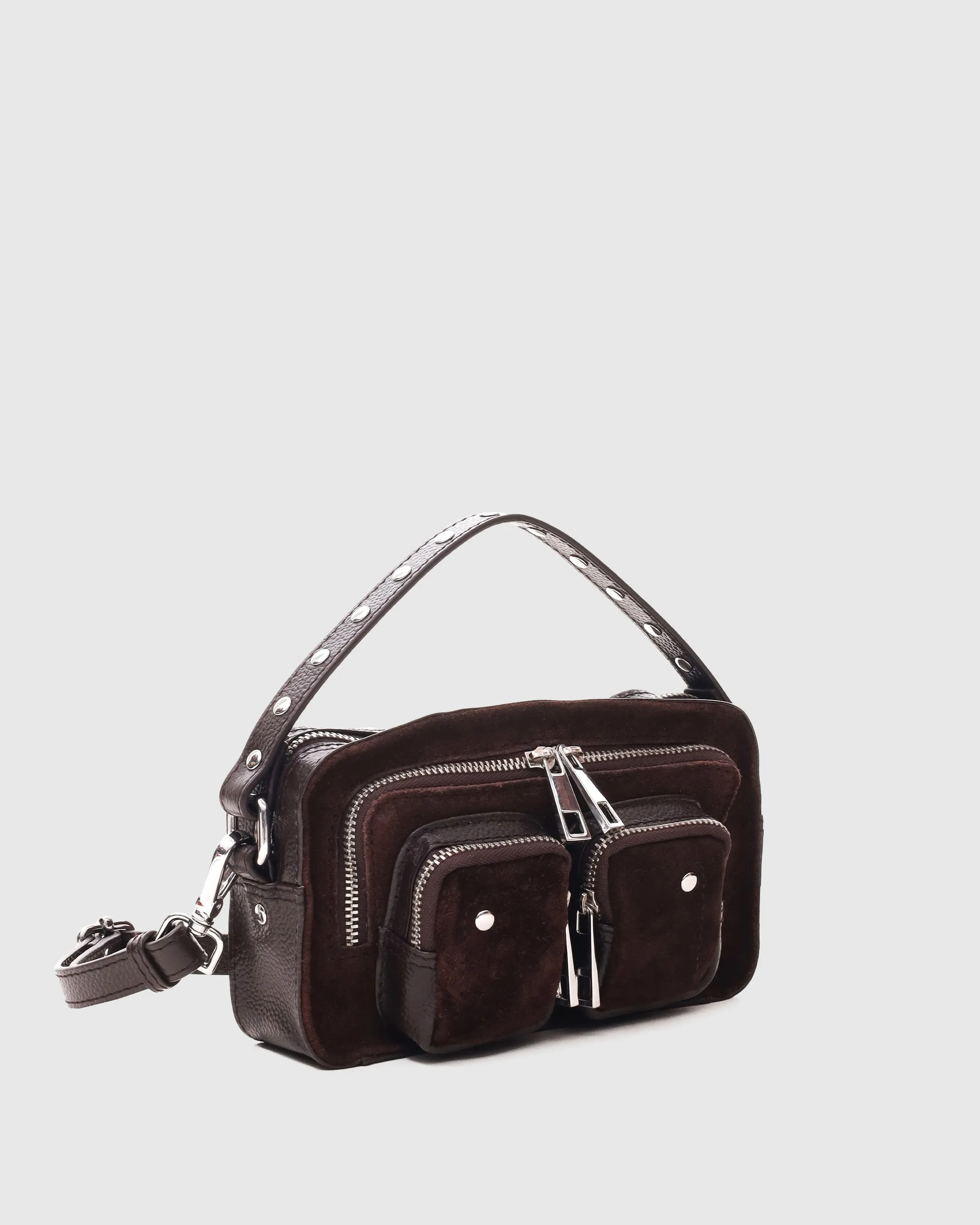Helena Suede Chocolate sold by Nunoo Bags product image thumbnail 2