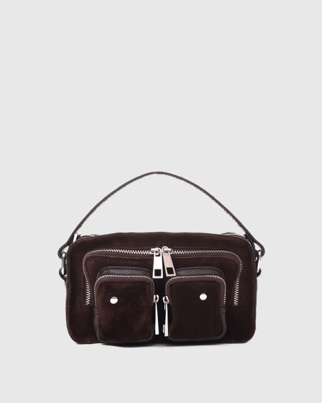 Helena Suede Chocolate sold by Nunoo Bags