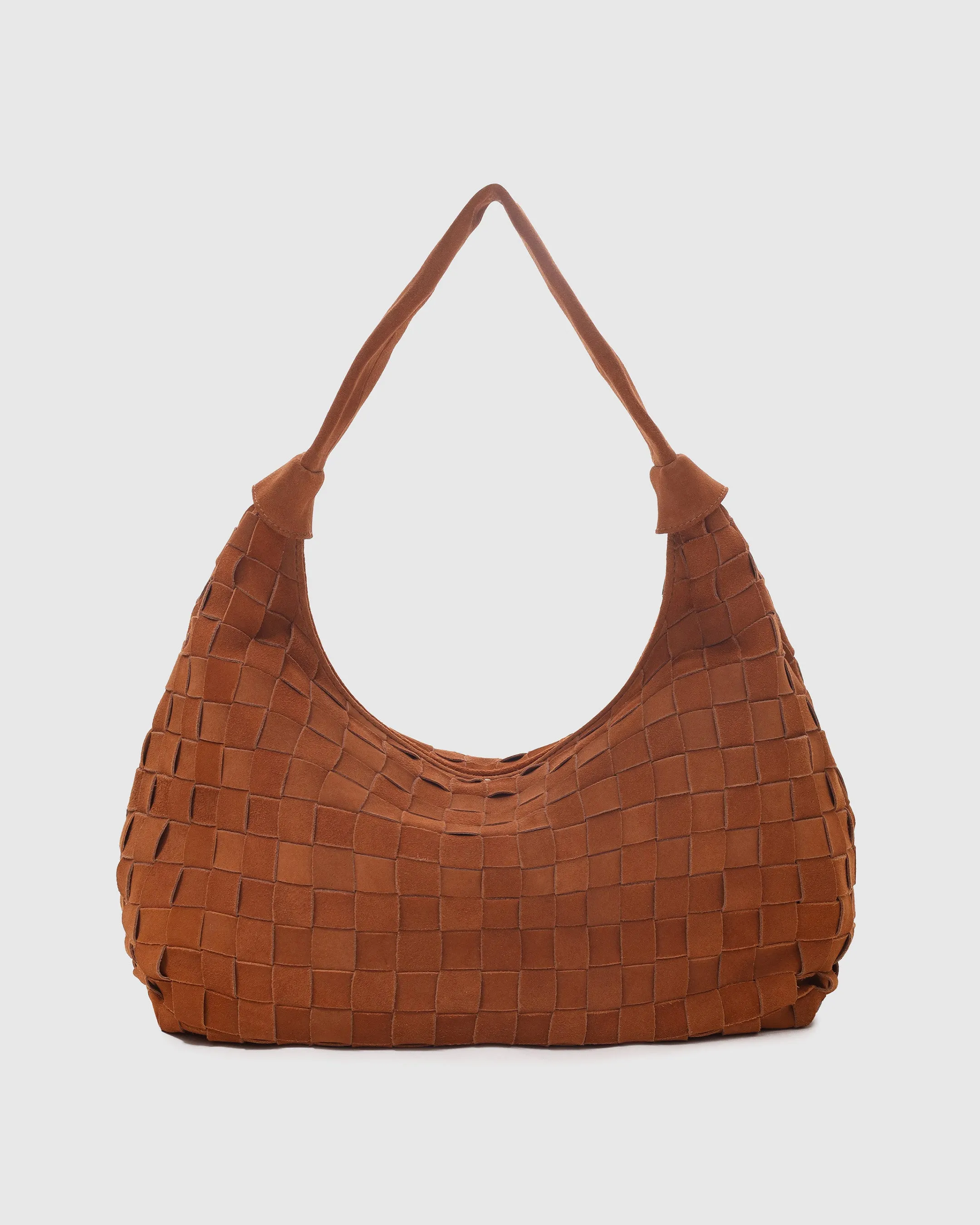 Big Dandy Braided Suede Pecan Brown sold by Nunoo Bags product image thumbnail 3