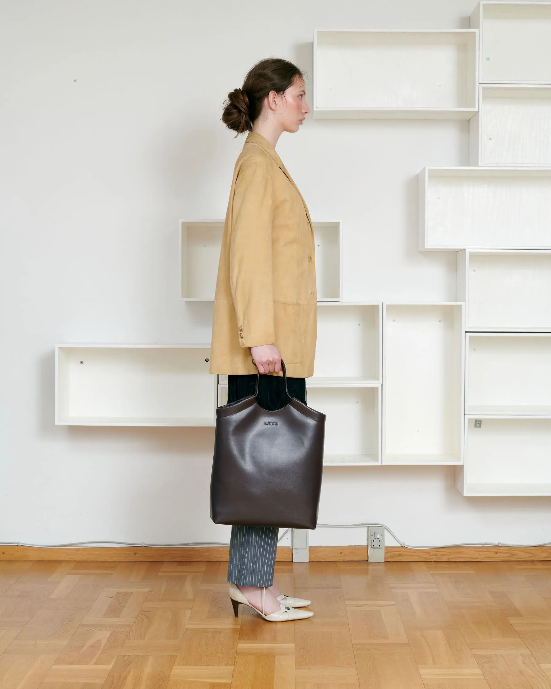 Bellis Florence Chocolate w. Gold sold by Nunoo Bags product image thumbnail 5