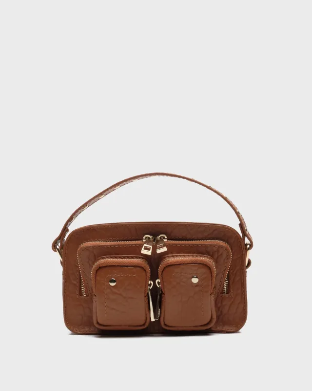 Helena New Zealand Brown w. gold made by Nunoo Bags