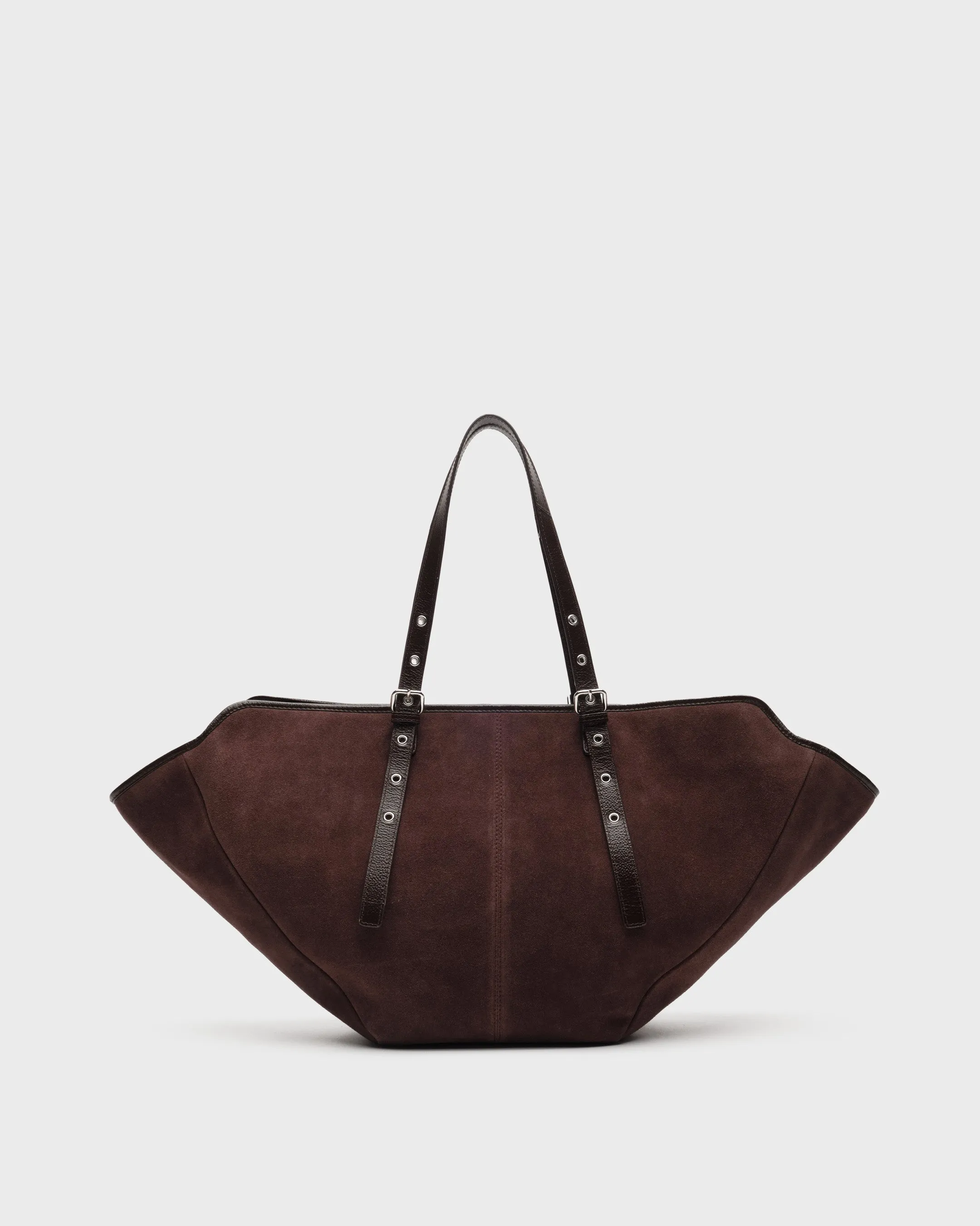 Nora Suede Chocolate sold by Nunoo Bags product image thumbnail 4