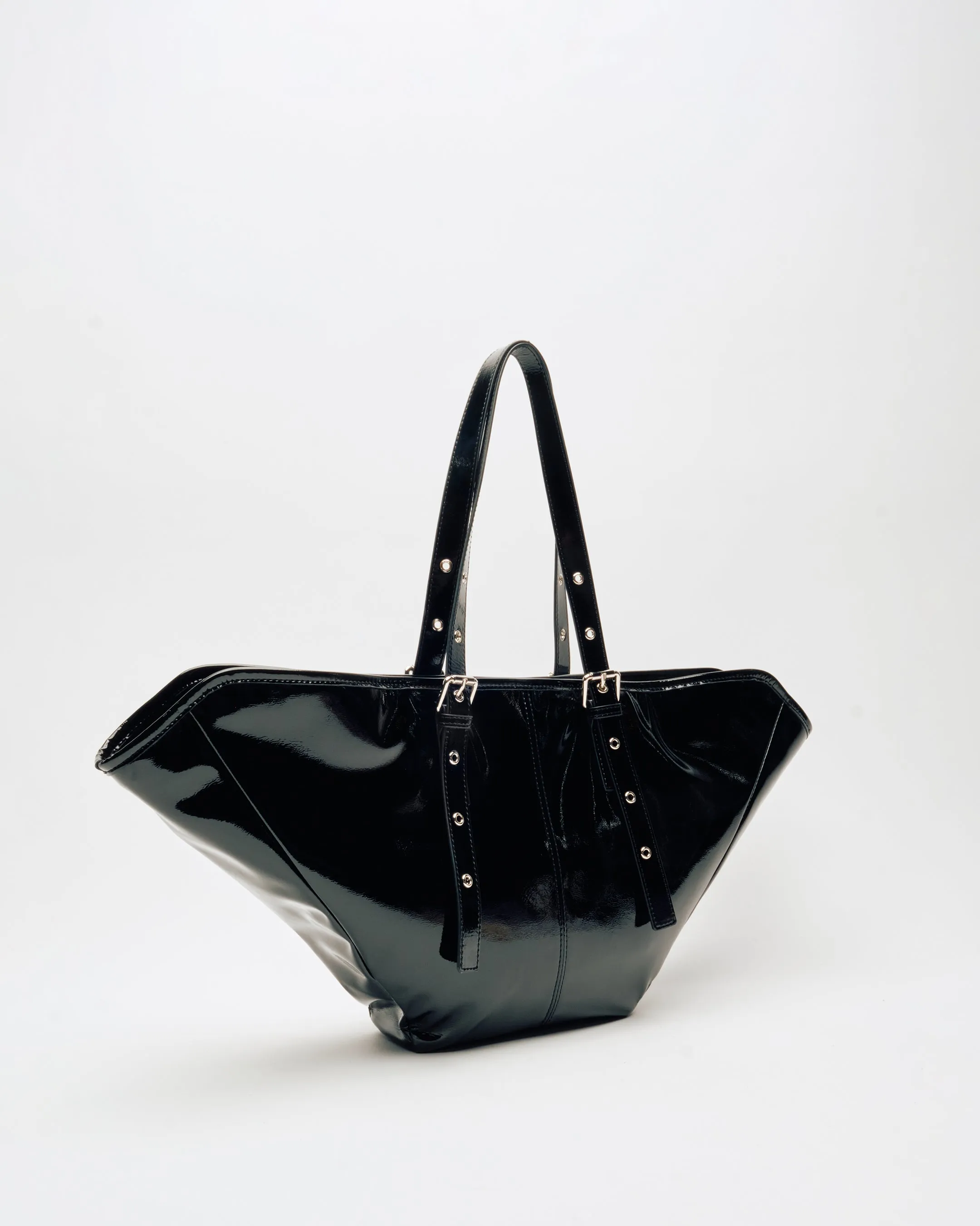 Nora Patent Black sold by Nunoo Bags product image thumbnail 3
