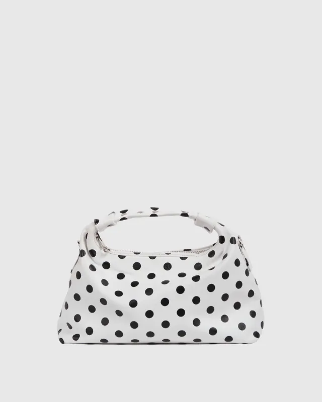 Dandy Polka White/Black made by Nunoo Bags
