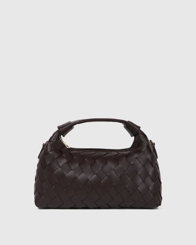 Dandy Braided Florence Chocolate w. Gold sold by Nunoo Bags