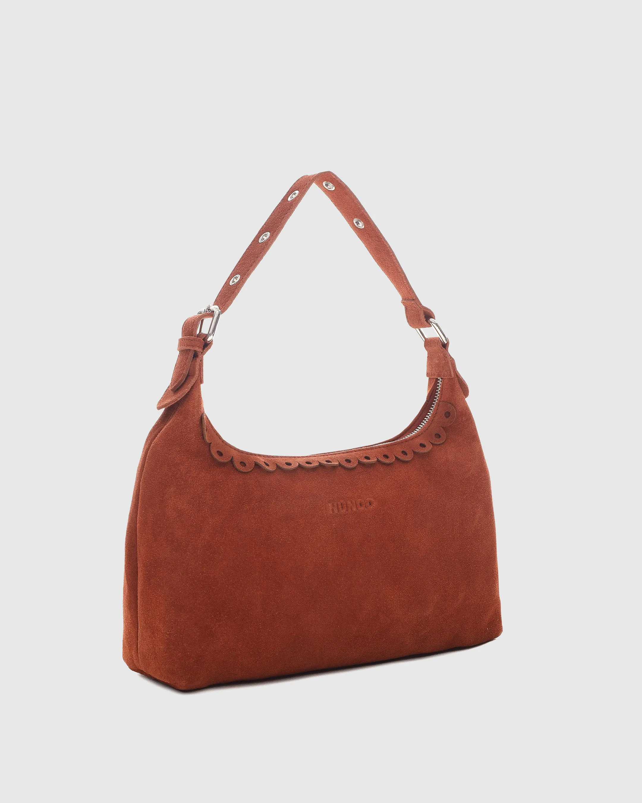 Dandy Scallop Suede Redwood sold by Nunoo Bags product image thumbnail 2