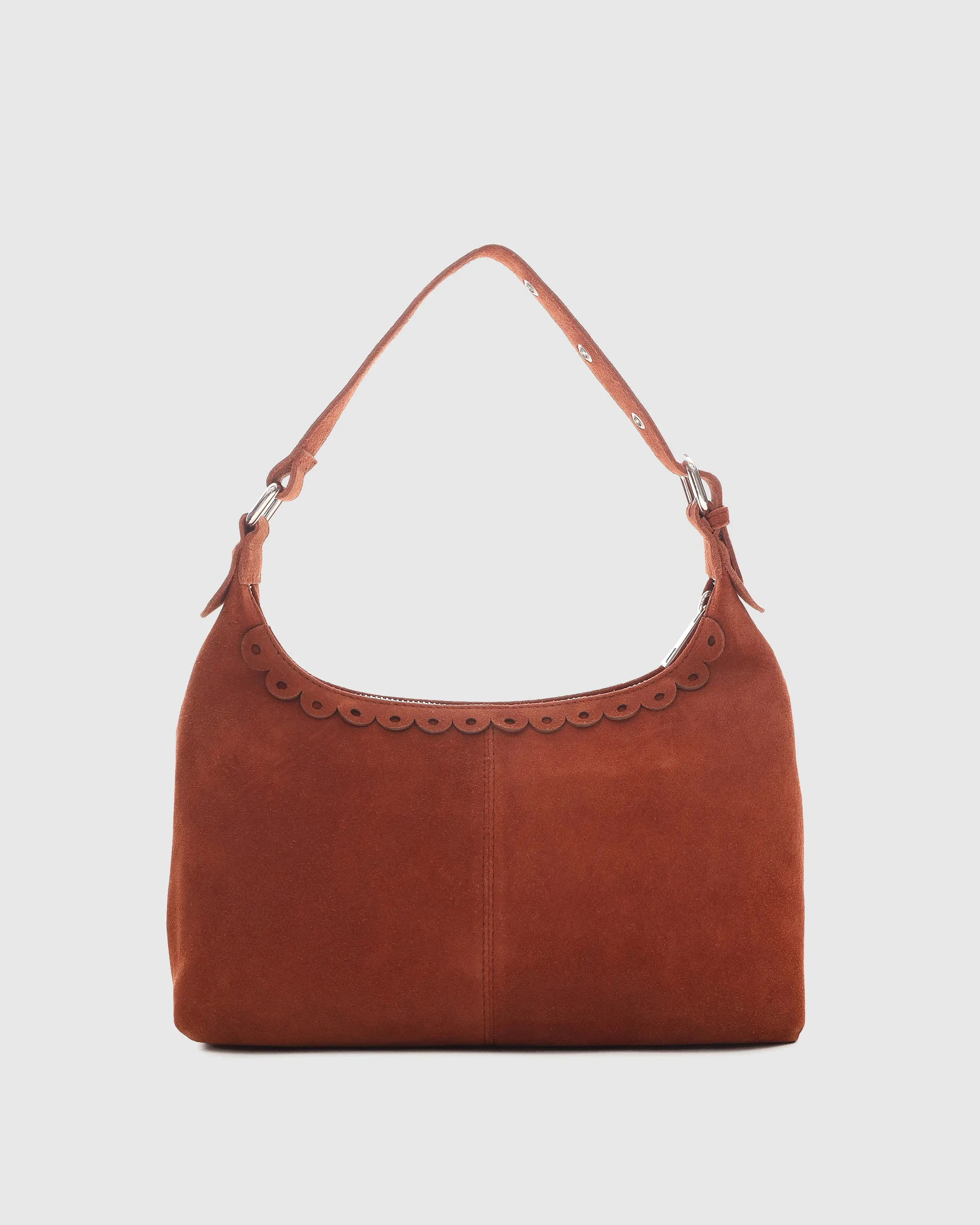 Dandy Scallop Suede Redwood sold by Nunoo Bags product image thumbnail 3