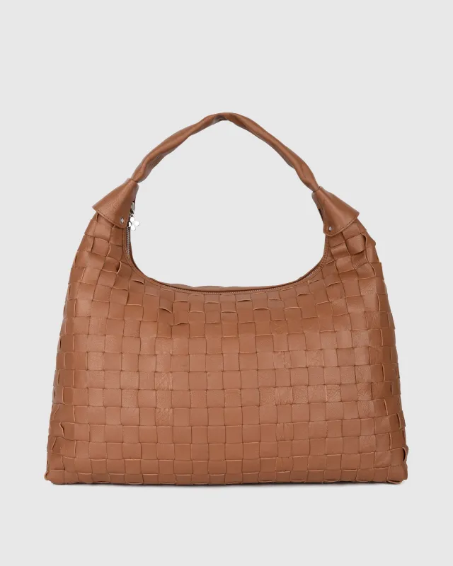 Maxi Dandy Braided Air 1 Light Brown made by Nunoo Bags