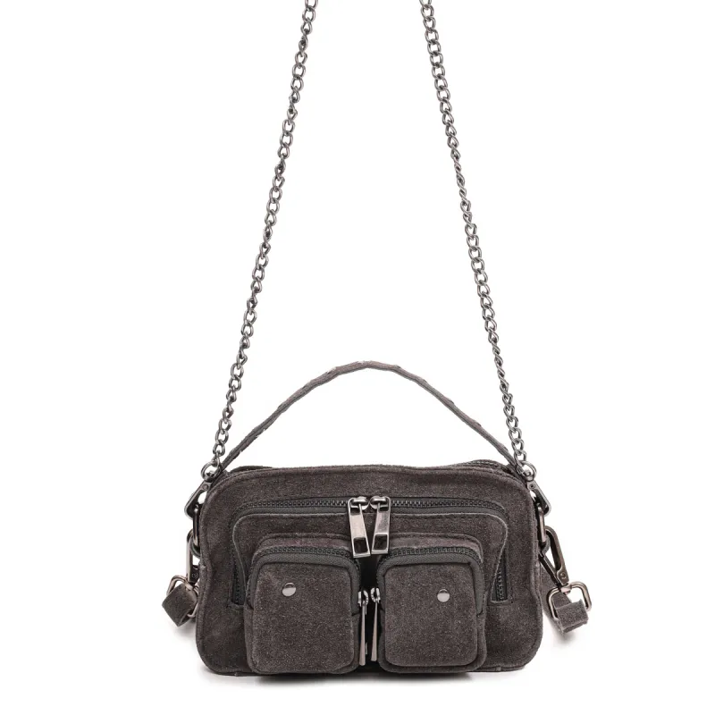 Helena Suede Grey sold by Nunoo Bags