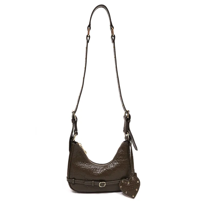 Palma Belt New Zealand Olive w. Gold sold by Nunoo Bags