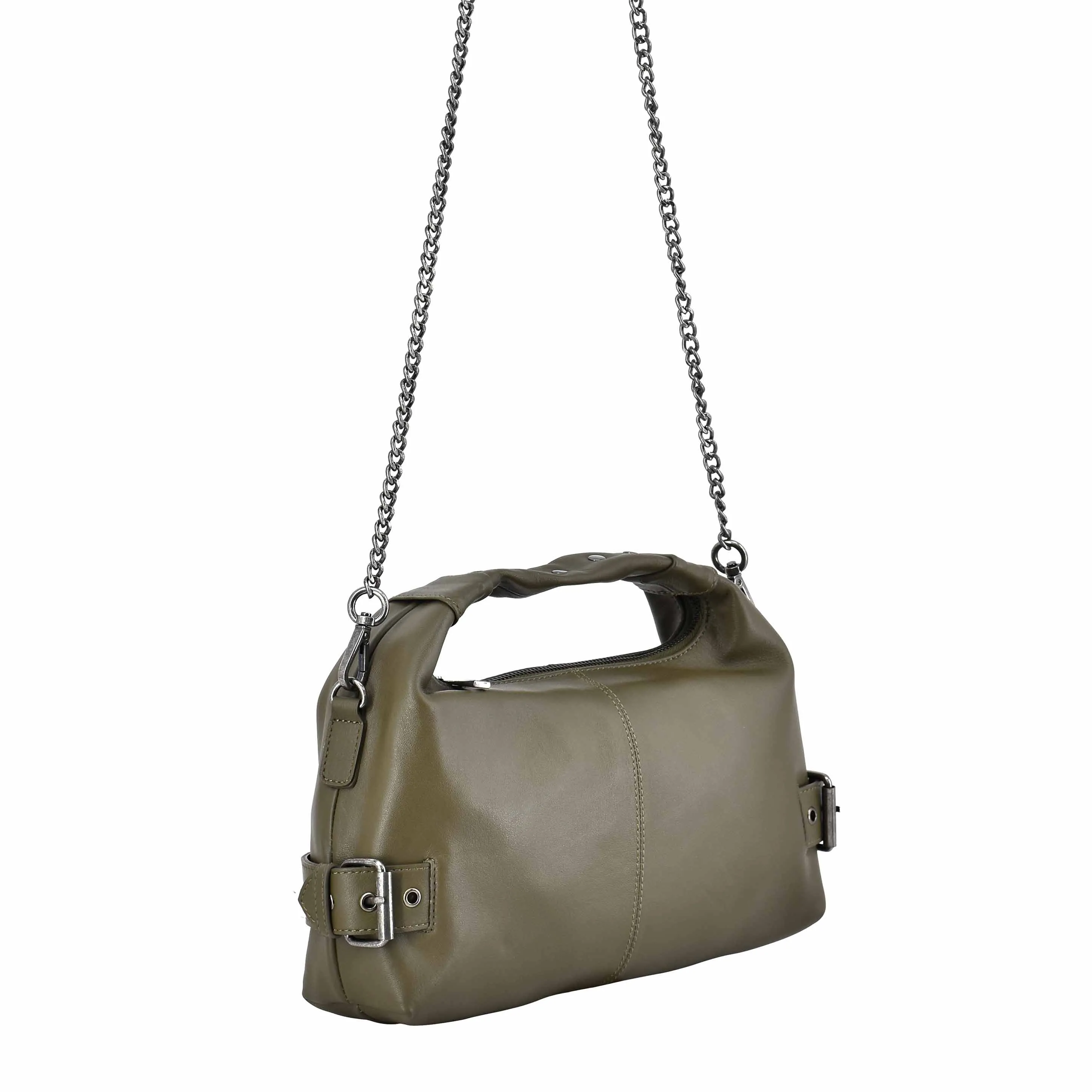 Dandy w. Buckles Cozy Olive sold by Nunoo Bags product image thumbnail 4