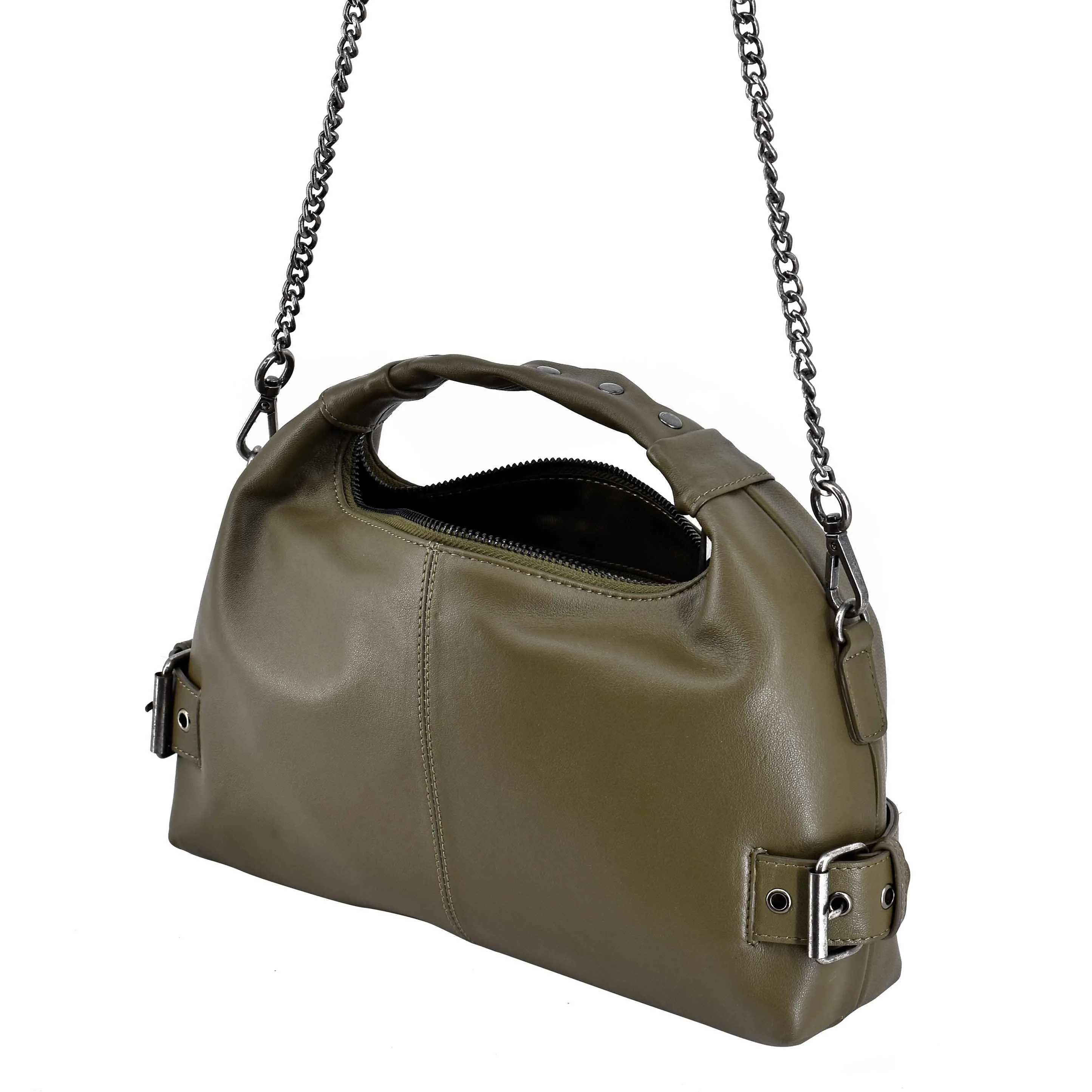 Dandy w. Buckles Cozy Olive sold by Nunoo Bags product image thumbnail 3