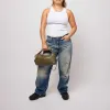 Dandy w. Buckles Cozy Olive sold by Nunoo Bags