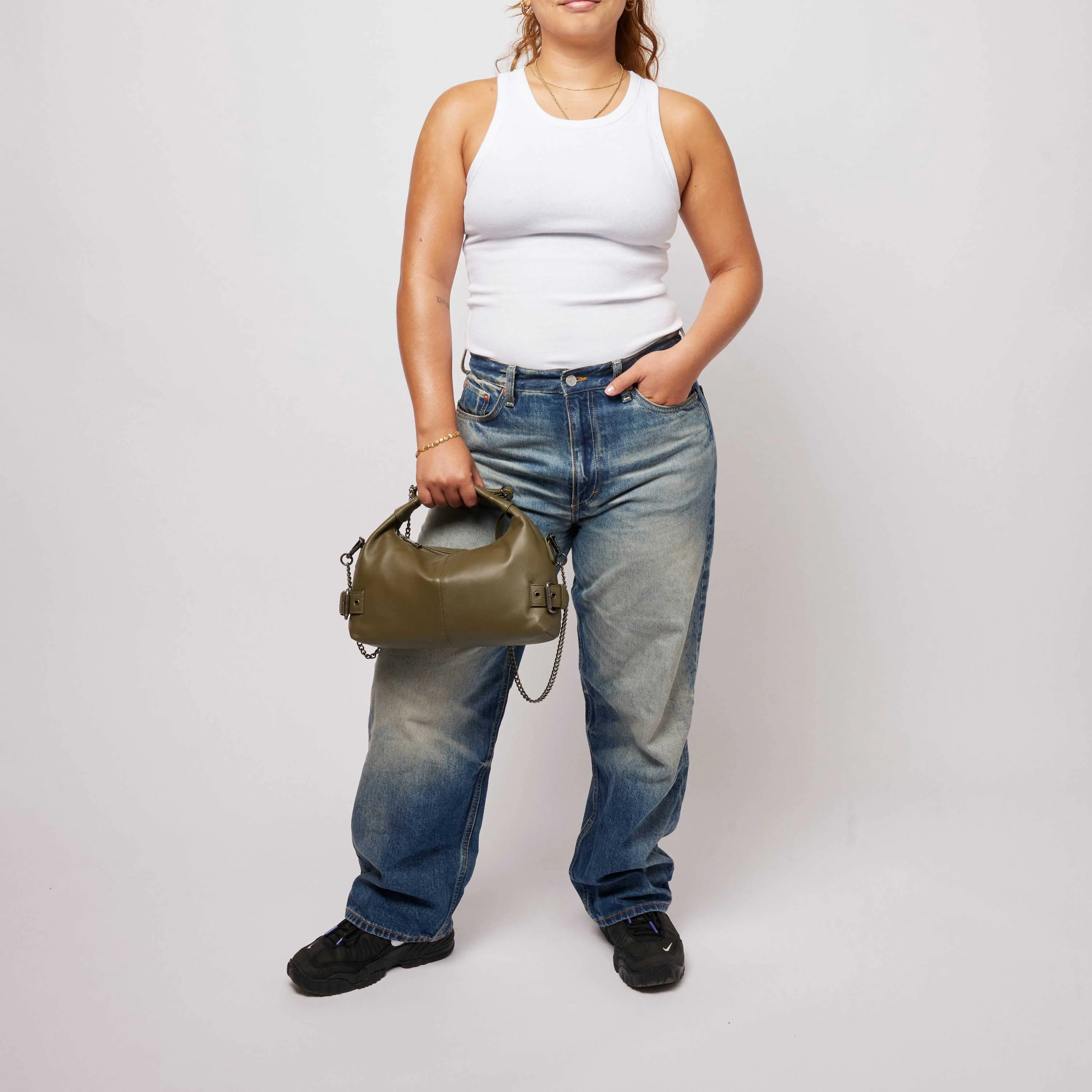 Dandy w. Buckles Cozy Olive sold by Nunoo Bags product image thumbnail 2