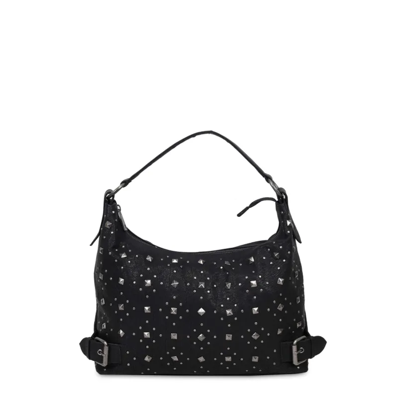Rio Rock Black w. Antique Silver sold by Nunoo Bags