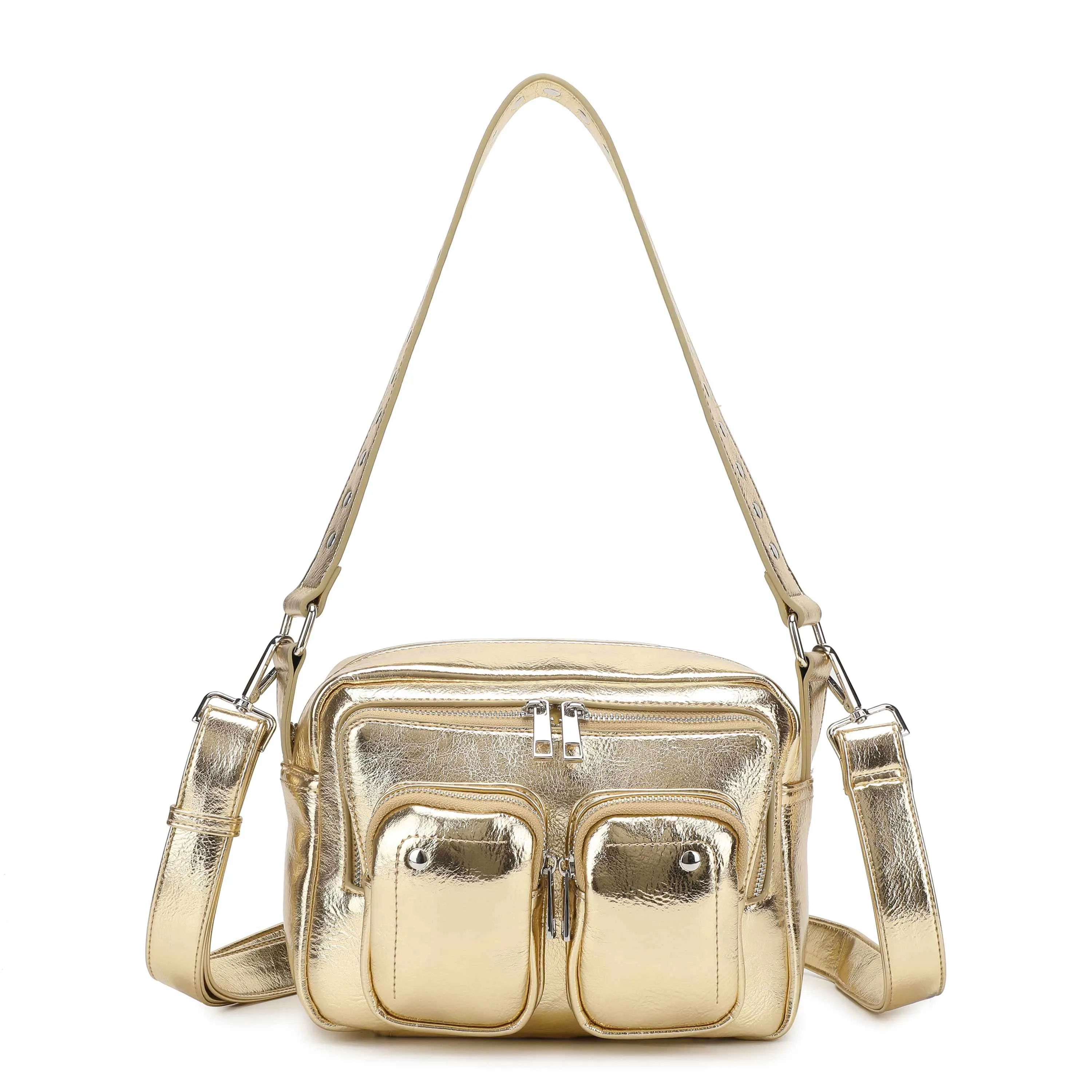 Ellie Recycled Cool Light Gold sold by Nunoo Bags