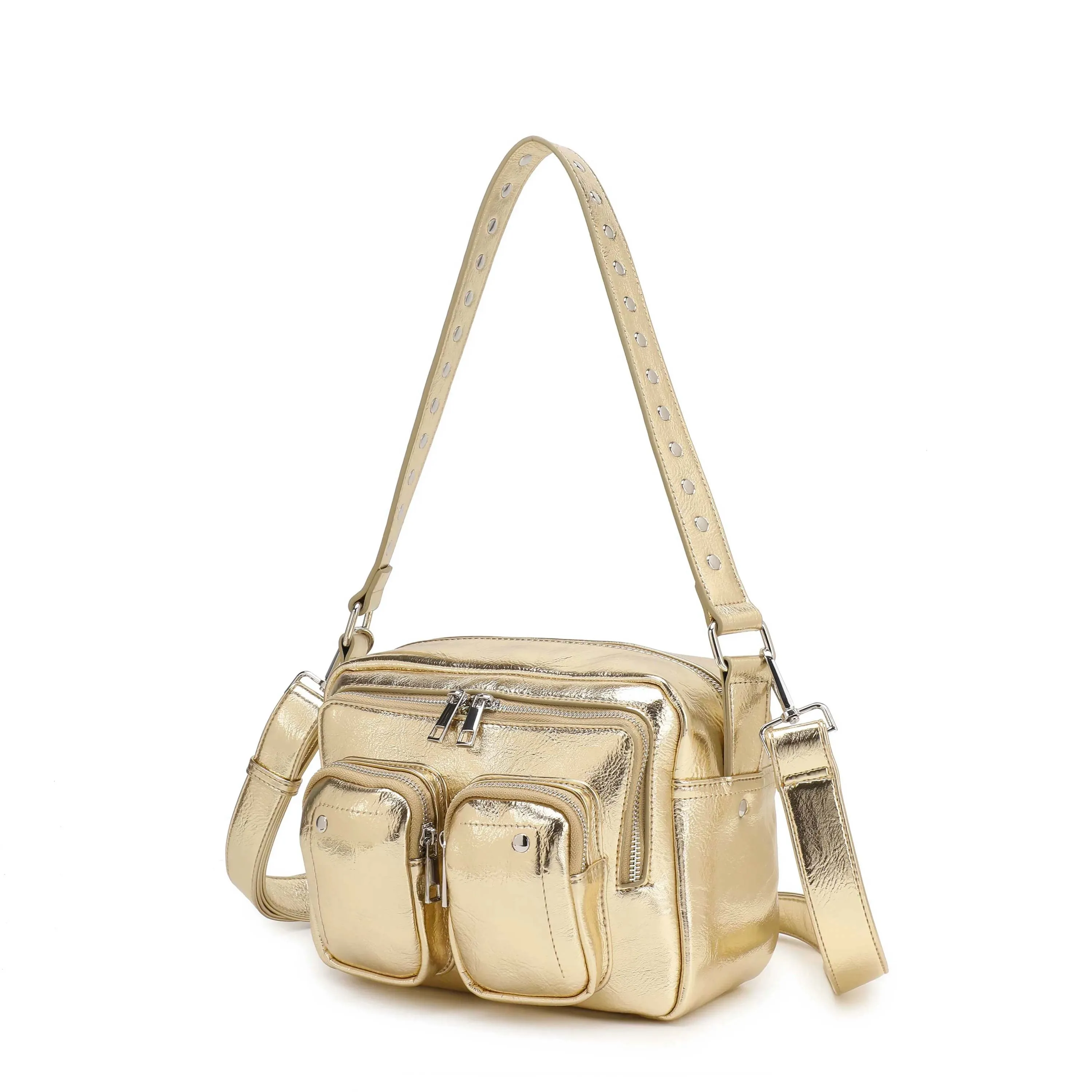 Ellie Recycled Cool Light Gold sold by Nunoo Bags product image thumbnail 3