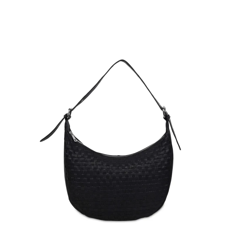 Small Stella Texas Braided Black sold by Nunoo Bags