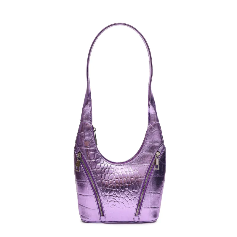 Small Cosmo Texas Metallic Purple sold by Nunoo Bags