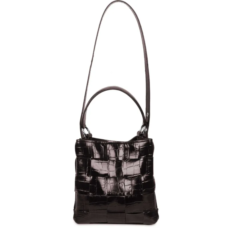 Small Chiara Texas Braided Dark Brown sold by Nunoo Bags