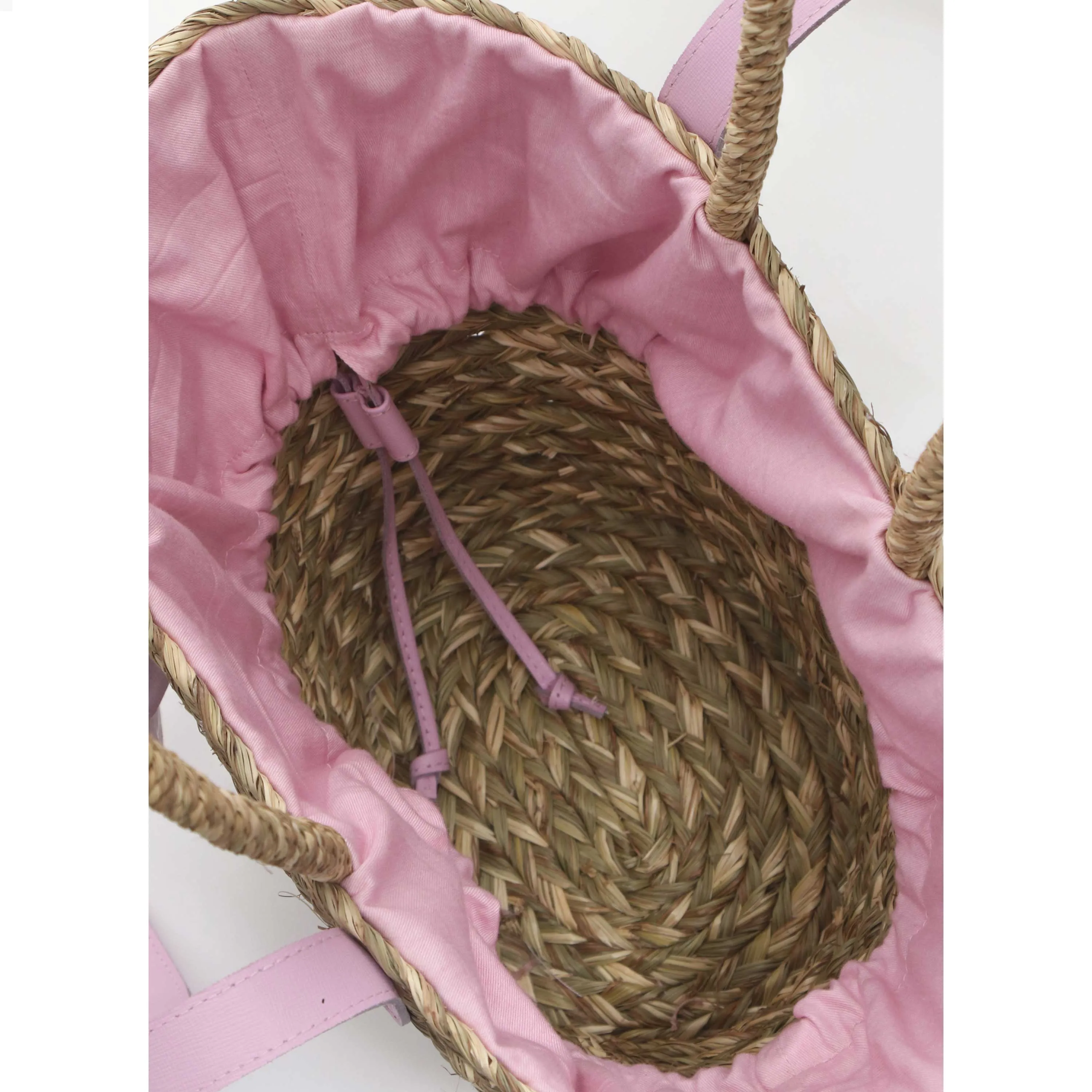 Beach Bag Medium Light Pink sold by Nunoo Bags product image thumbnail 4