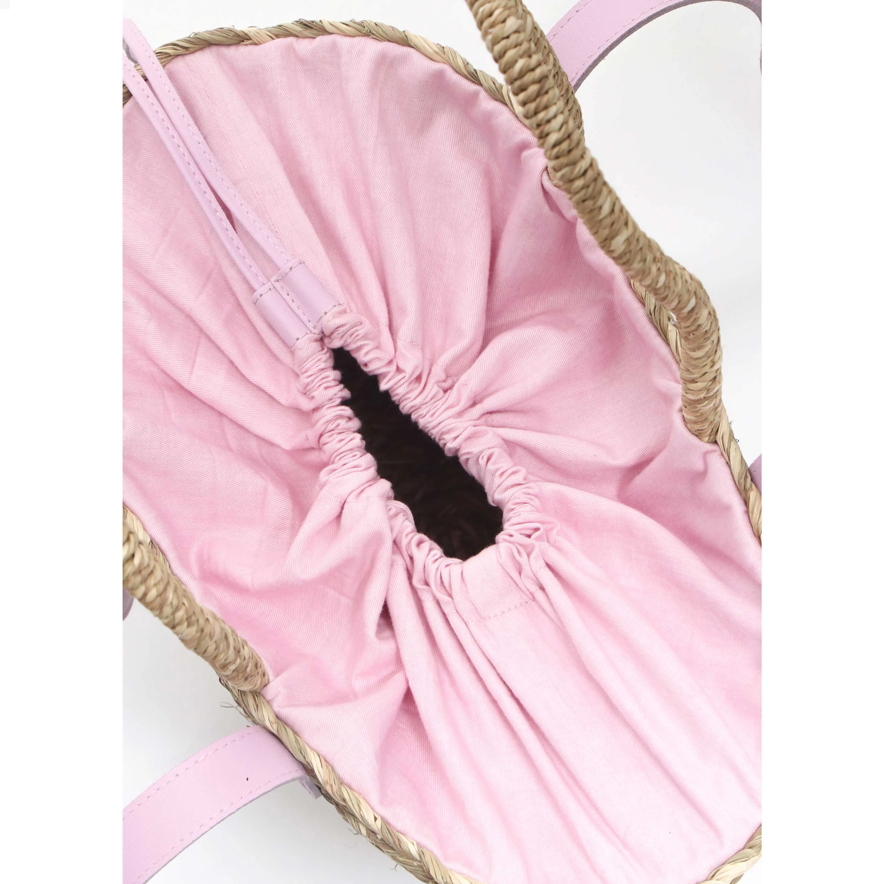 Beach Bag Medium Light Pink sold by Nunoo Bags product image thumbnail 3