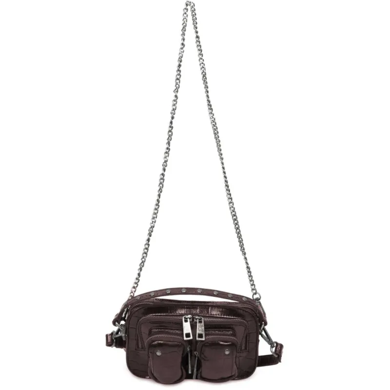 Helena Texas Dark Brown w. Antique Silver sold by Nunoo Bags