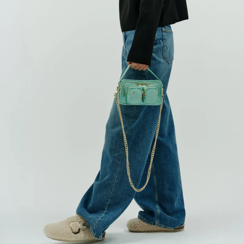 Helena Cozy Mint w. Gold sold by Nunoo Bags