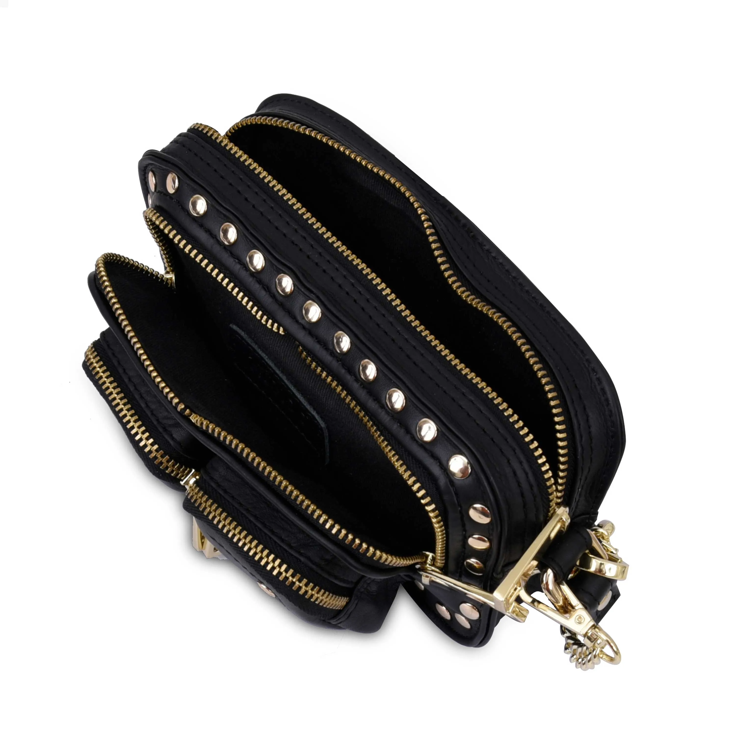 Helena Pure Disco Black w. Gold sold by Nunoo Bags product image thumbnail 4